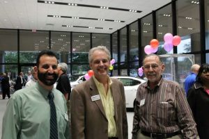 Coral Springs Chamber Ribbon Cutting with Ron Renzy and Larry Johnson.